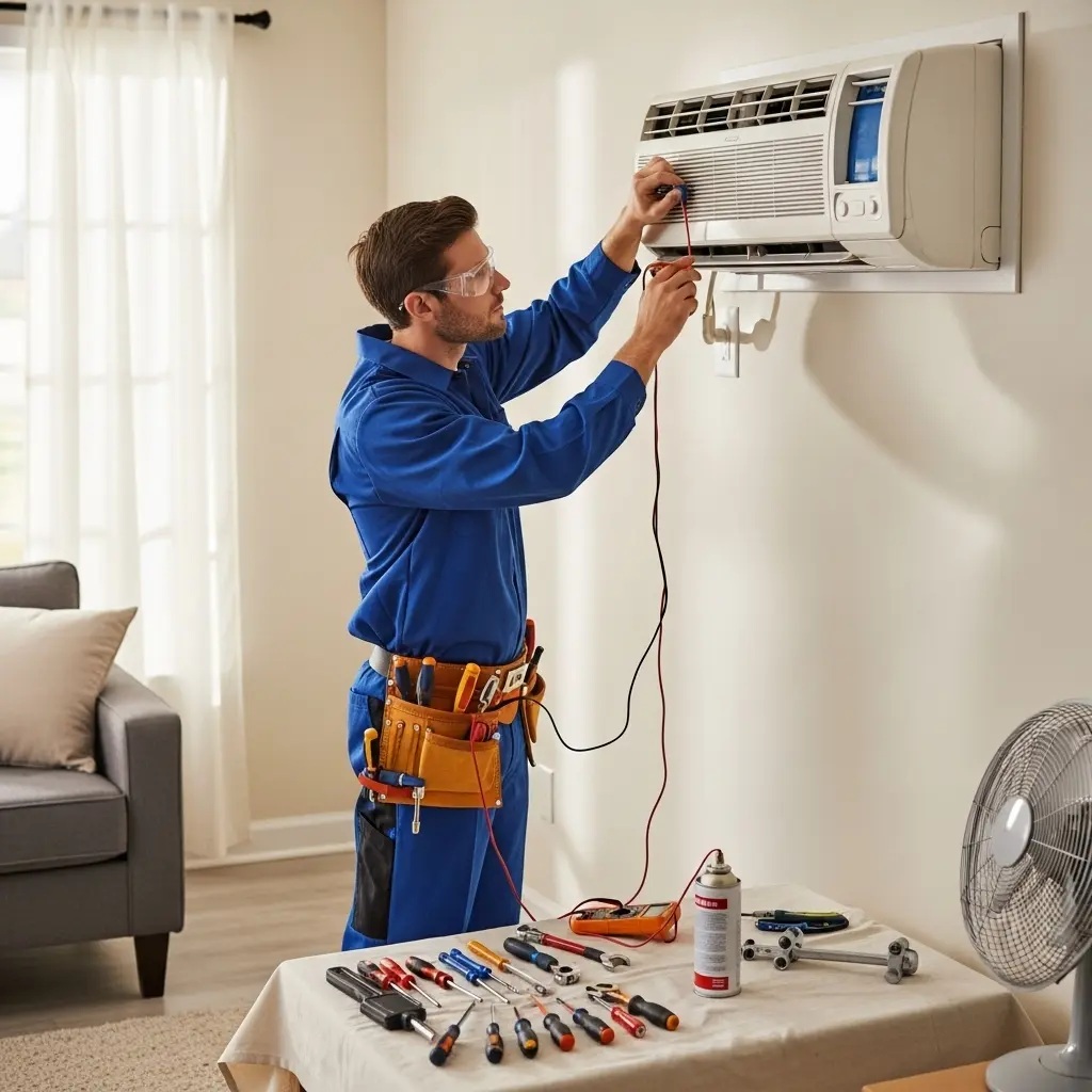 Soma Vaillant Vaillant klima gaz dolumu ve bakım – Enerji verimliliği artırıldı. - Teknik servis örneği